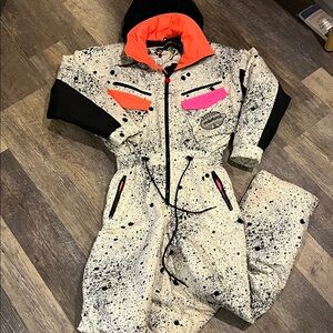 Mistral Vintage Ski & Snowboard one-piece snowsuit